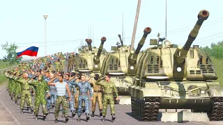 Perfect Ambush! Today Russian Army reinforcements heading to Bakhmut were ambushed by Ukrainians