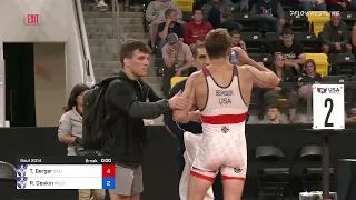 70 Kg Consolation - Tyler Berger, CAL/TMWC Vs Ryan Deakin, WILD - TMWC