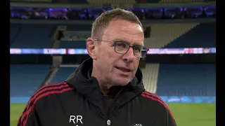 Ralf Rangnick’s Post Match Interview | Man City 4-1 Man United |