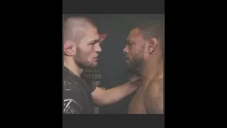 how good Khabib show respect to his opponent #khabib