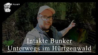 Spuren des Krieges! | Westwall-Bunker ihm Hürtgenwald.