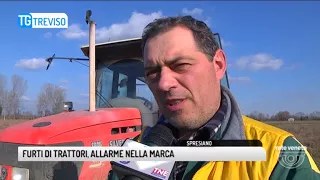 TG TREVISO (10/02/2018) - FURTI DI TRATTORI, ALLARME NELLA MARCA
