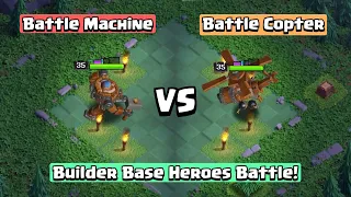 Battle Machine VS Battle Copter | Clash of Clans