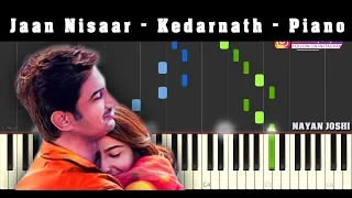 In Memory Of Sushant - Jaan Nisar [Sad Piano]