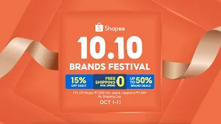 Shopee 10.10 Brands Festival na!