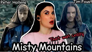 Misty Mountains - Peter Hollens feat. Tim Foust *REACTION*