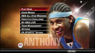 NBA LIVE 2005 - Widescreen UI