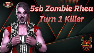 My Superstars: 5sb Zombie Rhea Turn 1 Killer