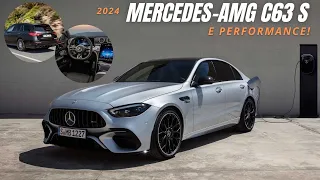 2024 Mercedes-AMG C63 S E Performance Debuts With A Staggering 671 Horsepower