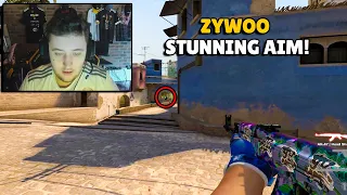 ZYWOO Hits incredible Shots to win the round! G2 M0NESY is insane! CSGO Highlights