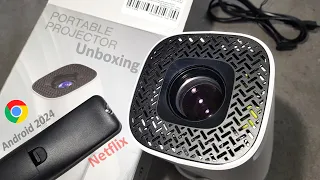 Unboxing the Best Mini Android 2024 Projector - Better than Samsung Freestyle?