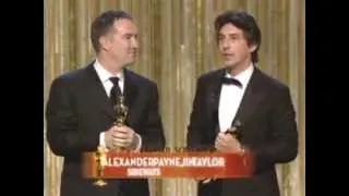 Sideways Wins Adapted Screenplay: 2005 Oscars