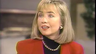 Hillary Clinton interview on Regis & Kathie Lee--October 1992.