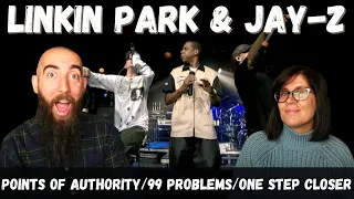 Linkin Park & Jay-Z - Points Of Authority/99 Problems/One Step Closer (REACTION) with my wife
