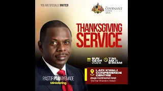 THANKSGIVING SERVICE || 2ND APRIL 2023 || FIRST SERVICE