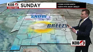 Brandon Richards: Arctic cold front to move into New Mexico