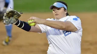 UNC Softball: Pickett's Pitching Pushes Heels Past #9 Bulldogs