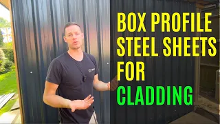 PART 14 BOX PROFILE STEEL SHEET CLADDING FOR GARDEN ROOM