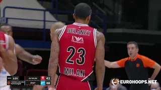 AX Armani Exchange Milan - Zenit St Petersburg 82-76: Malcolm Delaney (12 points, 2 assists)