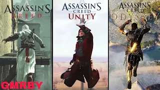 Evolution of Parkour in Assassin's Creed games 2007-2022