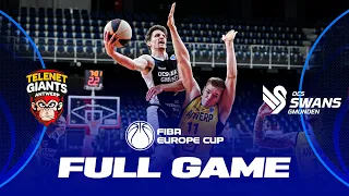 Telenet Giants Antwerp v OCS Swans Gmunden | Full Basketball Game | FIBA Europe Cup 2022-23