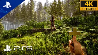 SONS OF THE FOREST NEW 8 Minutes Exclusive Gameplay (Unity 4K 60FPS)