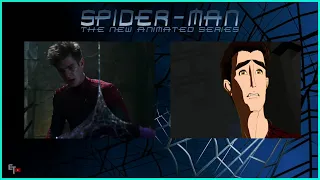 Spider-Man The New Animated Series Intro Live Action Comparison