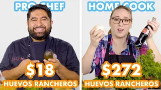 $272 vs $18 Huevos Rancheros: Pro Chef & Home Cook Swap Ingredients | Epicurious