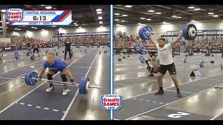 2016 Crossfit Central Regional EVENT 1 Heat 4 ： Snatch