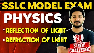 SSLC Physics | Reflection of Light | Refraction of Light/പ്രകാശത്തിന്റെ പ്രതിപതനം & അപവർത്തനം |