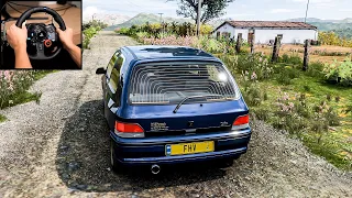 Renault Clio Williams | Forza Horizon 5 Gameplay (Logitech G29 steering wheel)