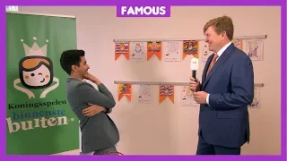 Youssef interviewt koning Willem-Alexander (en danst voor hem!)