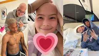 Isabella Strahan With Cancer Gets Big Surprise From Boyfriend Shaved His Head ❤️❤️