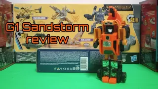 Transformers G1: Sandstorm review