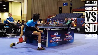 Nandan Naresh (2686) vs Sid Naresh (2598) // US National Championship Men's Singles Quarterfinals