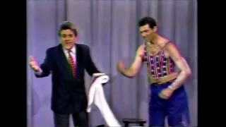 March 1989 Michael Richards on Tonight Show with Guest Host Jay Leno