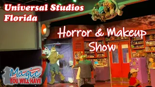 Horror & Makeup Show at Universal Studios Florida [4k] Full Show