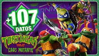 Tortugas Ninja: Caos Mutante | 107 DATOS ft. @LZCOficial  ¿Mejor que Spider-Verse? | Átomo Network