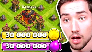 KÖNNEN 200€ MEINE SCHLECHTESTE BASE RETTEN? 😨 Clash of Clans