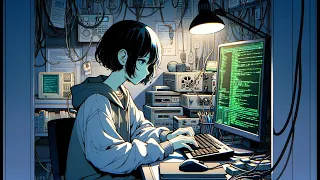 Lofi Coding Girl #6 - 1 Hour Lofi Hip Hop [ Study / Coding Beats ]