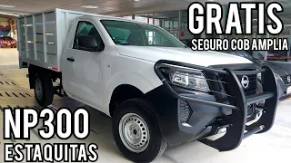 Nissan NP300 chasis 2024 de redilas Llevatela con 🌟$88,180 y mensualidades de $10,162🌟