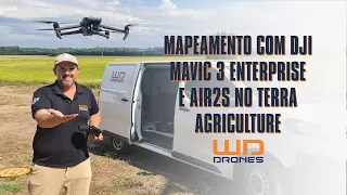 Comparativo de Mapeamento com DJI MAVIC 3 Enterprise e AIR2S no TERRA Agriculture