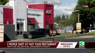 3 KFC workers shot during robbery attempt at California restaurant