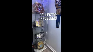 Collector Problem number 1. WWE Title Belts is mine #wwe