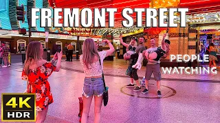 Fremont Street Las Vegas | People Watching | April 2024 | Episode 3