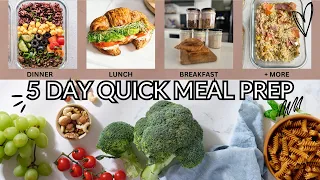 5 DAY QUICK MEAL PREP : EASY 3 MEALS A DAY + LOAD SHEDDING STRATEGY | TIPS + HACKS | SA YOUTUBER