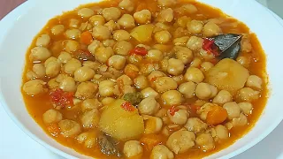 🥄POTAJE DE GARBANZOS LIGERO PARA EMPEZAR BIEN LA SEMANA 👌// BEATRIZ COCINA