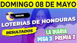 Sorteo 9PM Loto Honduras, La Diaria, Pega 3, Premia 2, Domingo 8 de Mayo del 2022 | Ganador 😱🤑💰💵