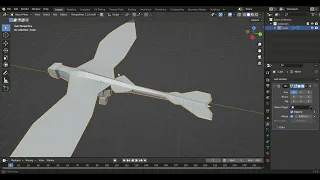 Low-Poly Light Fury Modeling | 20 Minute Challenge