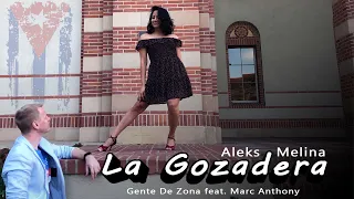 Salsa Dancing to La Gozadera by Gente de Zona and Marc Anthony